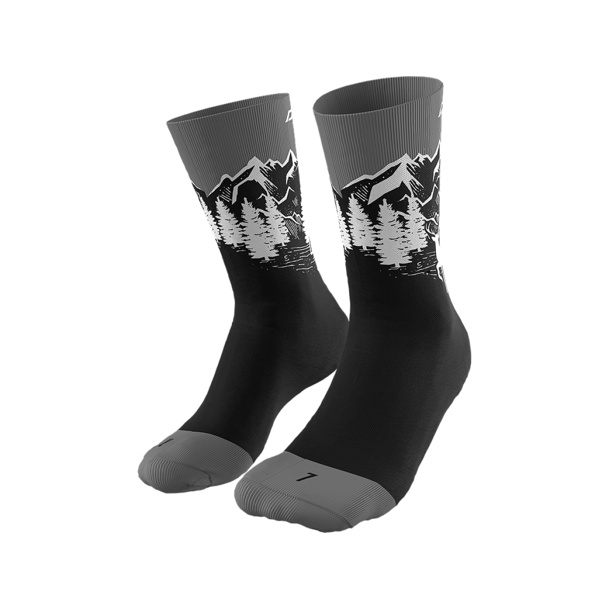 Чорапи за бягане Dynafit Stay Fast Socks Black Out