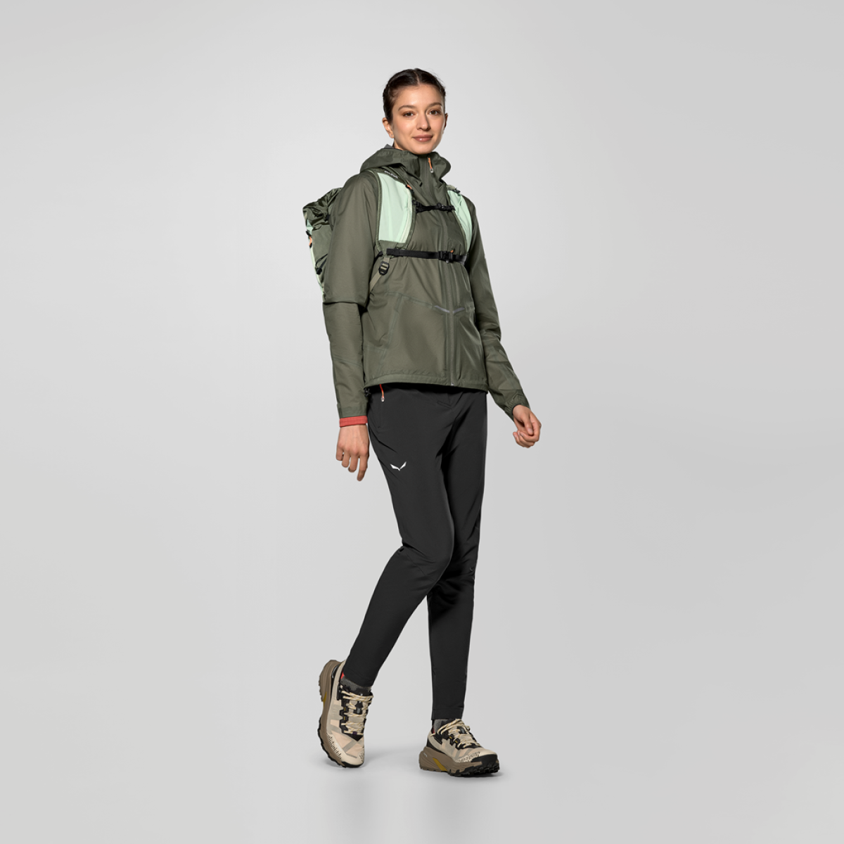 Дамска туристическа раница Salewa Pedroc Core 20L Backpack Women Faded Green