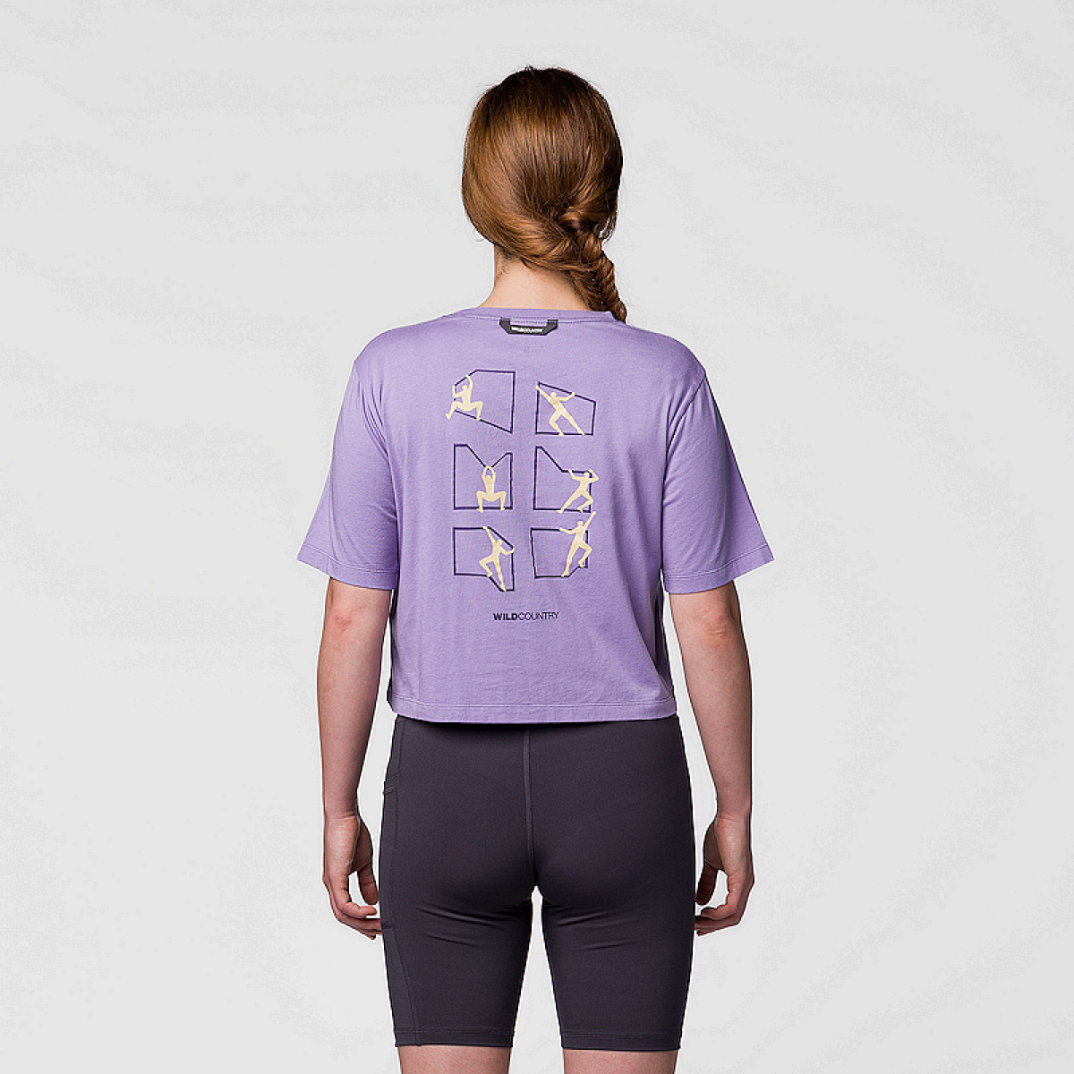 Дамска туристическа тениска Wild Country Sequence Woman T-shirt Amethyst