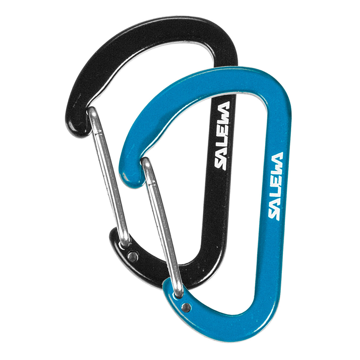 Карабинери Salewa Flat WireGate Carabiner Black/Blue