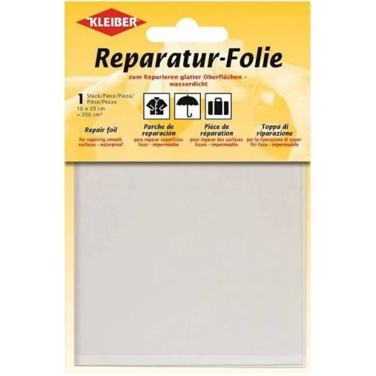 Комплект за поправка Kleiber Self-Adhesive PVC Repair Film/Patches