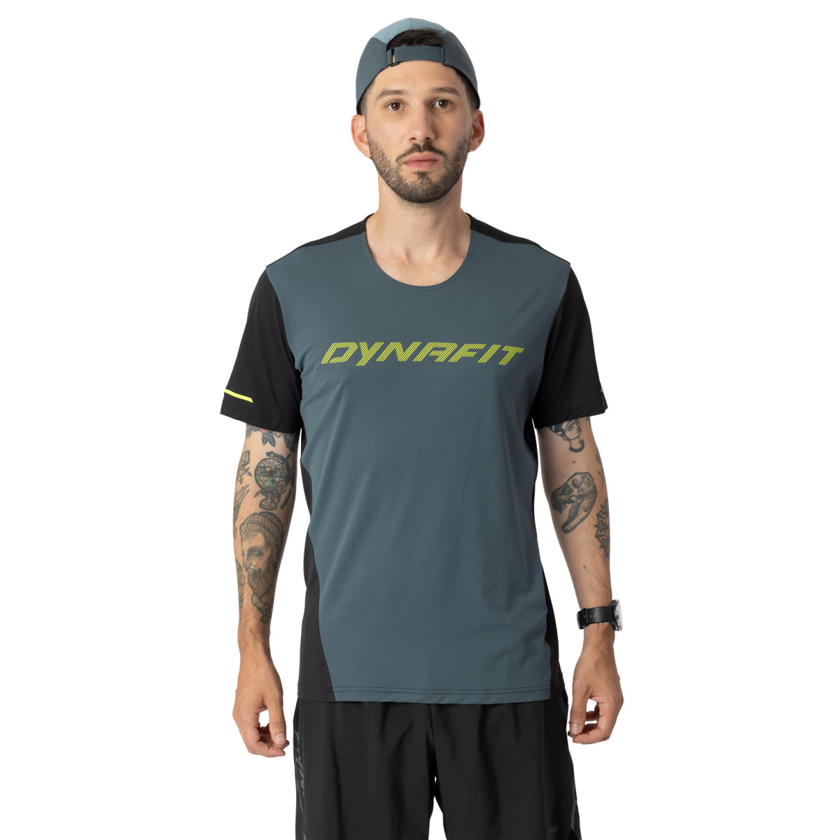 Мъжка тениска за бягане Dynafit Alpine Shirt Men Cinder/Black