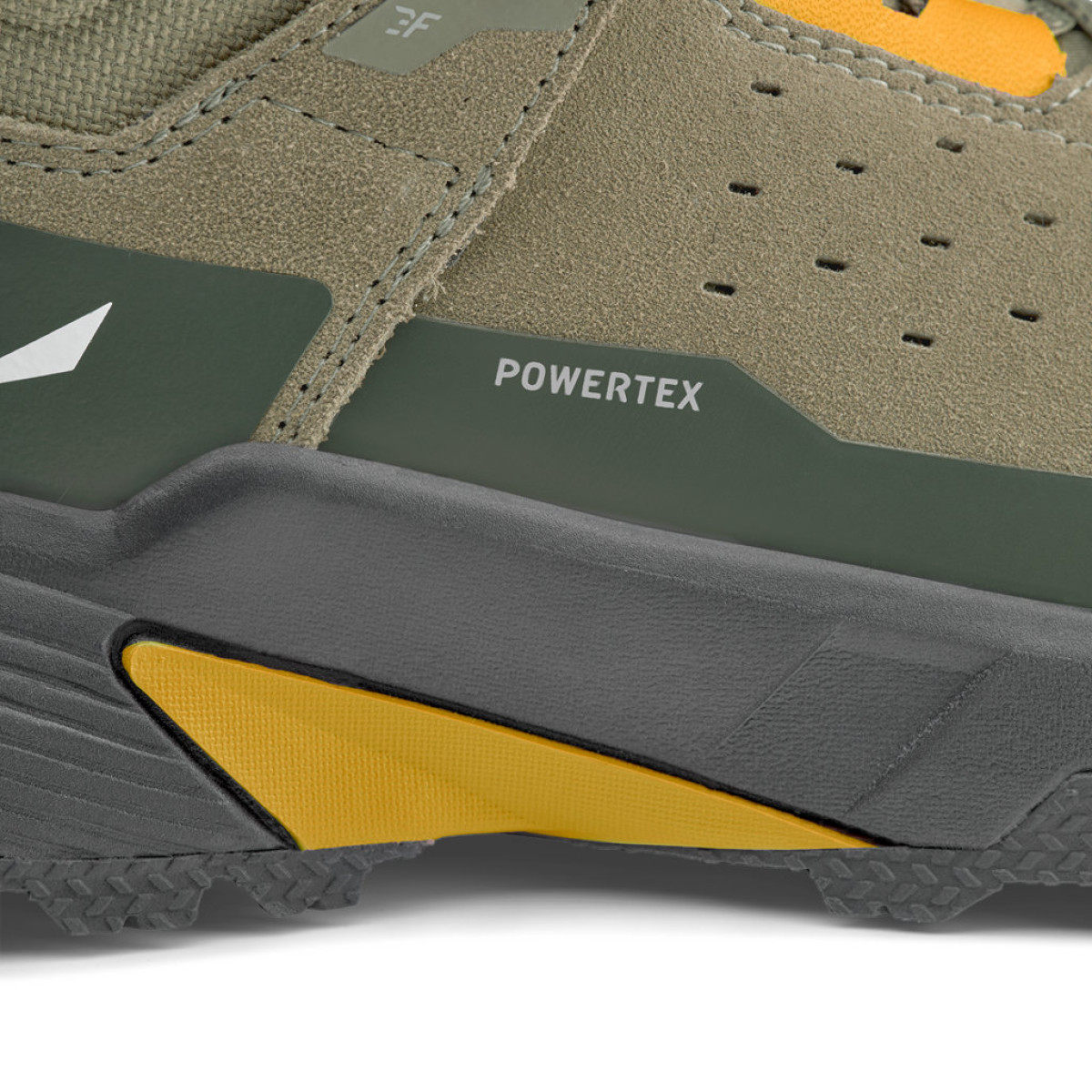 Мъжки туристически обувки Salewa Pedroc 2 Leather Mid Powertex Boot Men Faded Green/Dark Olive