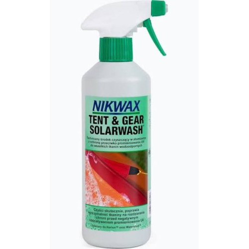 Почистващ разтвор за палатки и соларни душове Nikwax Tent & Gear Solar Wash Spray 500ml