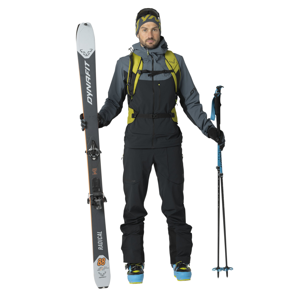 Ски раница Dynafit Radical 30+ Backpack Men Golden Lime/Black Out