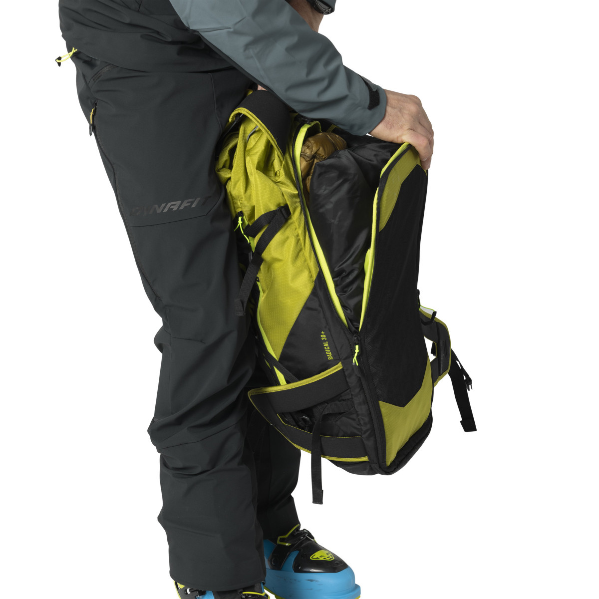Ски раница Dynafit Radical 30+ Backpack Men Golden Lime/Black Out
