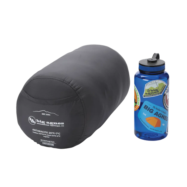 Спален чувал Big Agnes Anthracite 20 Sleeping Bag Regular Left