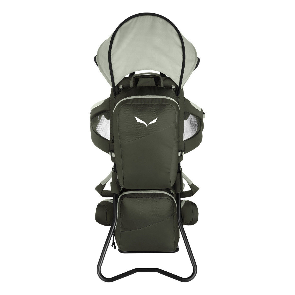Туристическа раница за носене на дете Salewa Pìcol Child Carrier Backpack Dark Olive
