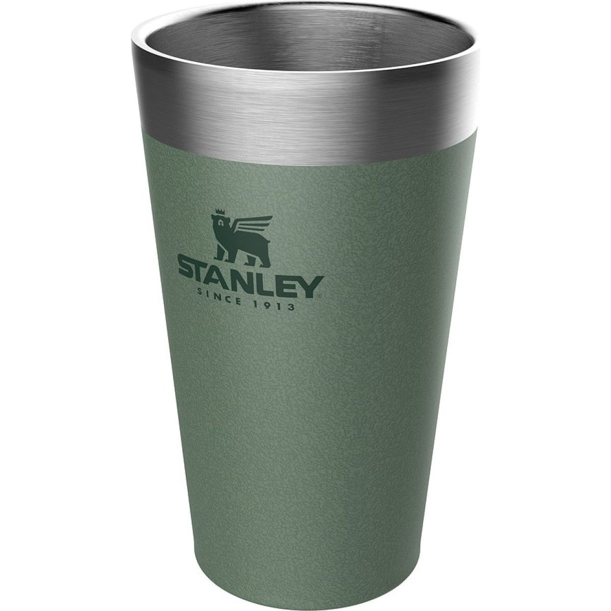 Чаша за бира с изолация Stanley Stacking Beer Pint 0.47L Hammertone Green