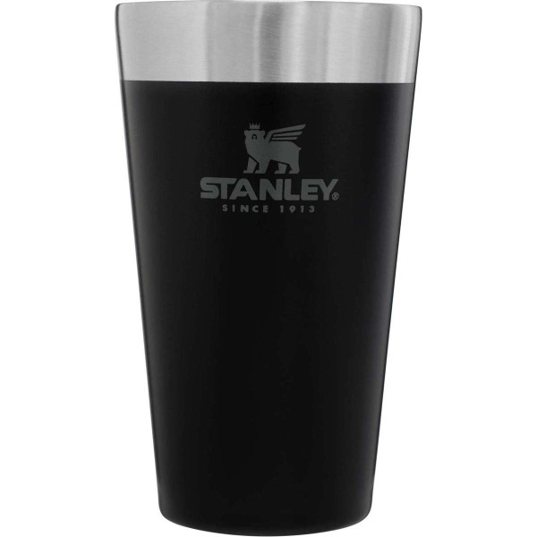 Чаша за бира с изолация Stanley Stacking Beer Pint 0.47 L, Matte Black Pebble