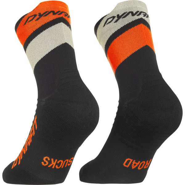 Чорапи за бягане Dynafit Ultra Mid Socks Black Out/Ultra Orange