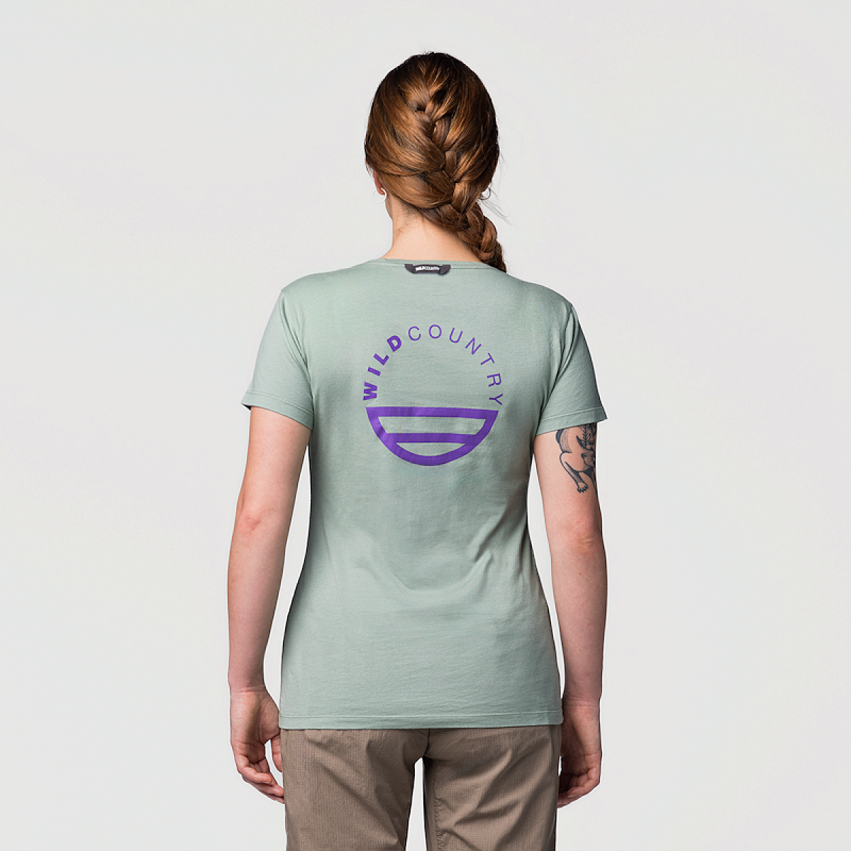 Дамска туристическа тениска Wild Country Stamina Woman T-Shirt Seaweed