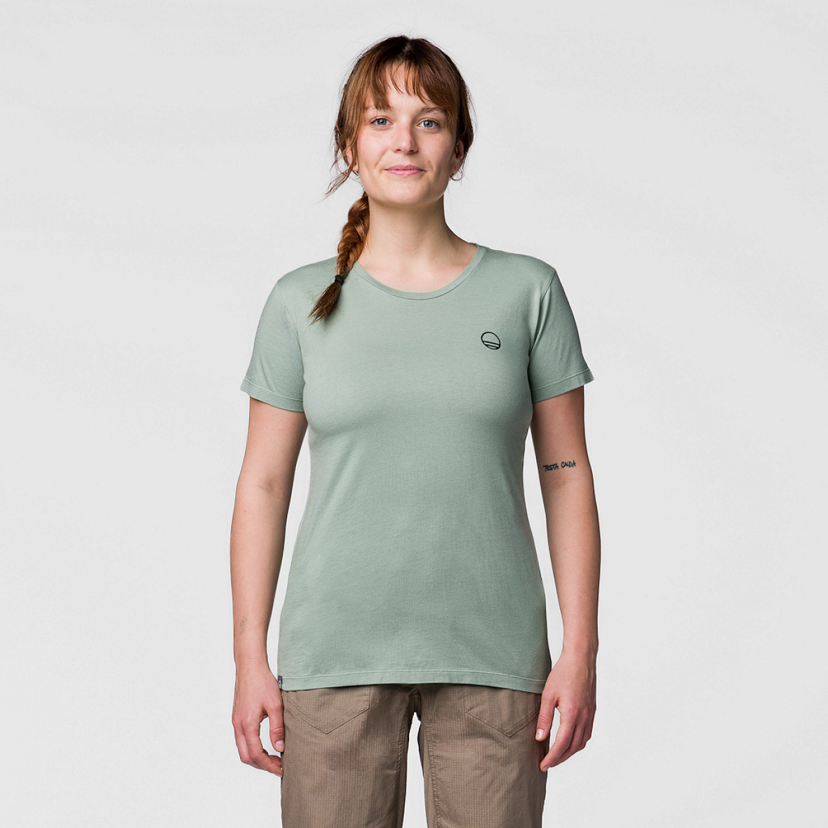 Дамска туристическа тениска Wild Country Stamina Woman T-Shirt Seaweed