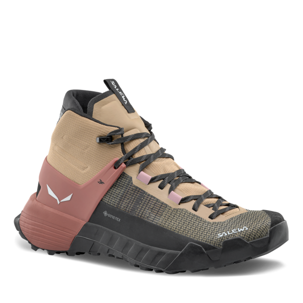 Дамски туристически обувки Salewa Wildfire NXT Mid GORE-TEX® Shoe Women Quicksand/Etruscan Red