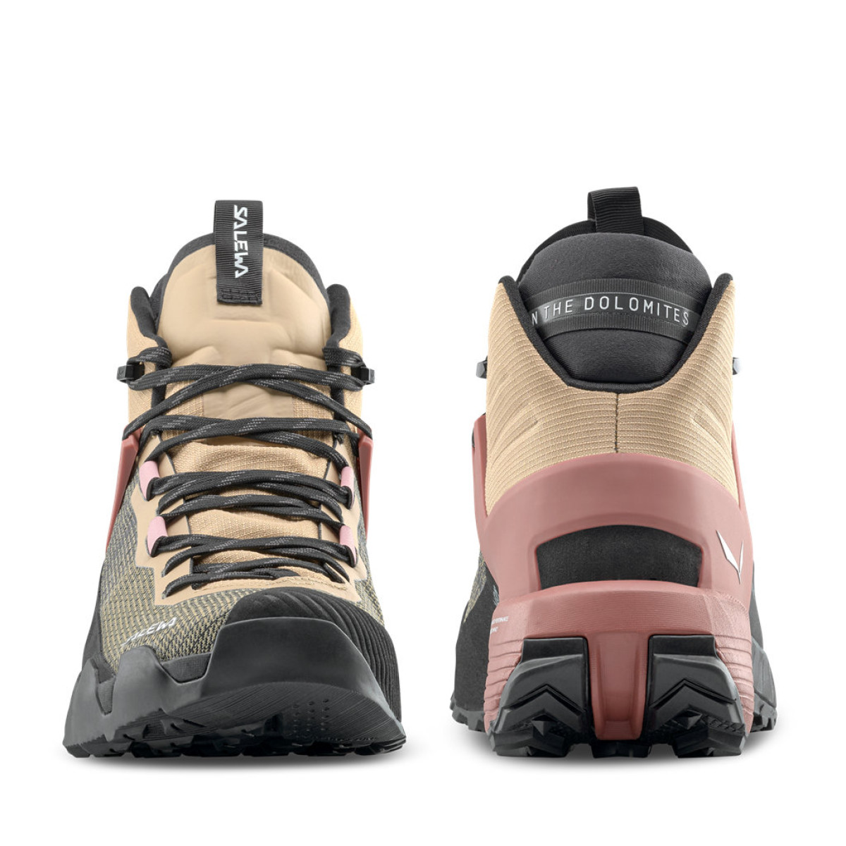 Дамски туристически обувки Salewa Wildfire NXT Mid GORE-TEX® Shoe Women Quicksand/Etruscan Red