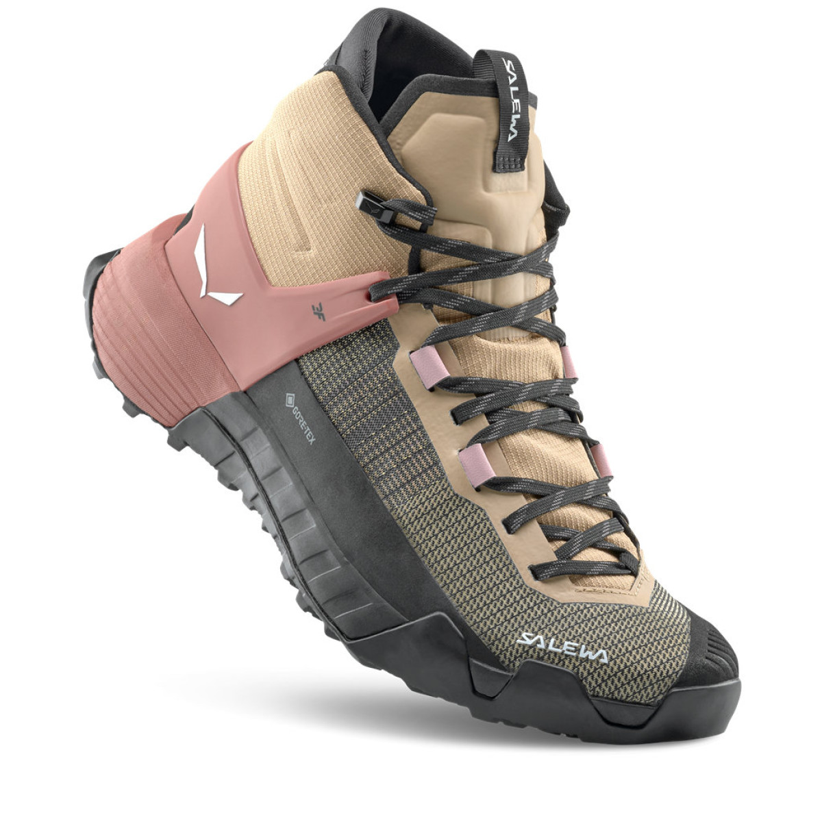 Дамски туристически обувки Salewa Wildfire NXT Mid GORE-TEX® Shoe Women Quicksand/Etruscan Red