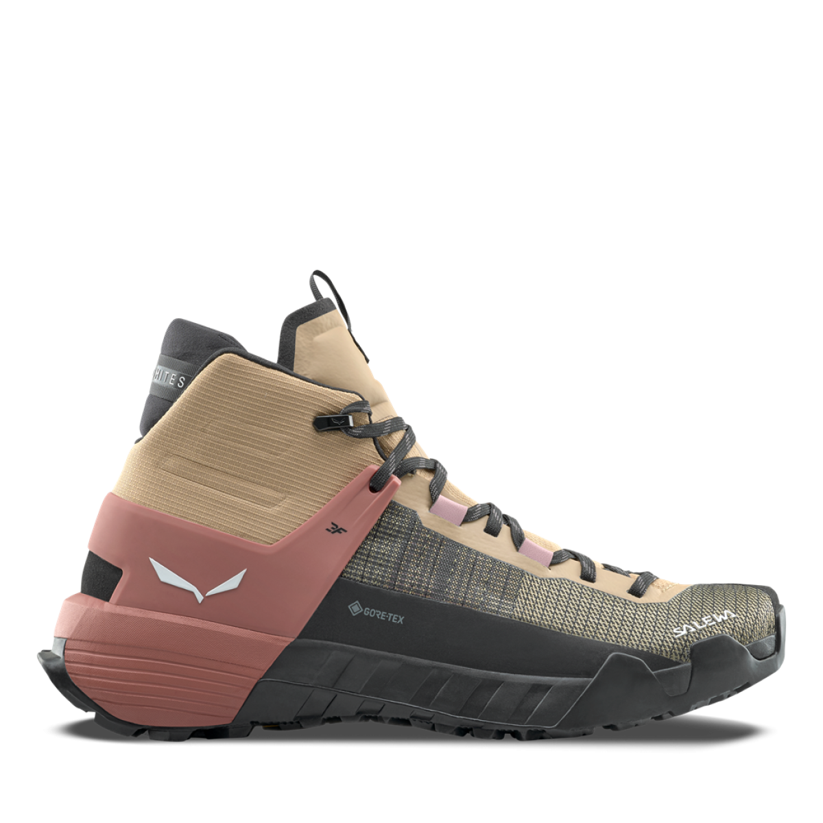 Дамски туристически обувки Salewa Wildfire NXT Mid GORE-TEX® Shoe Women Quicksand/Etruscan Red