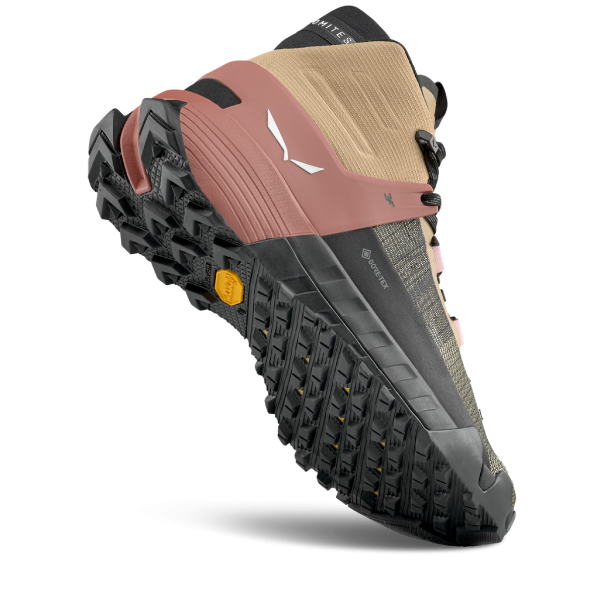 Дамски туристически обувки Salewa Wildfire NXT Mid GORE-TEX® Shoe Women Quicksand/Etruscan Red