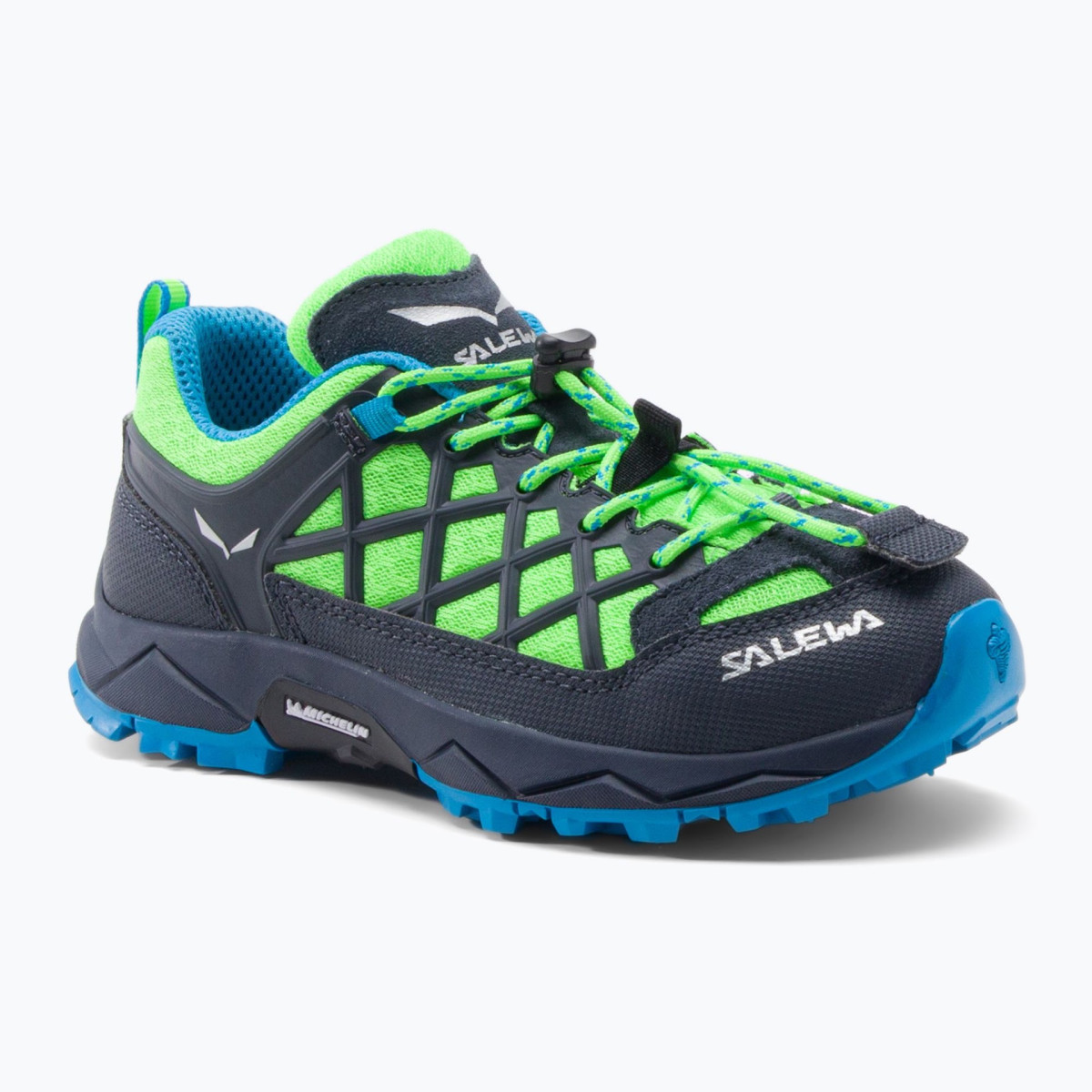Детски туристически обувки Salewa Junior Wildfire Kids Shoe Fluo Green