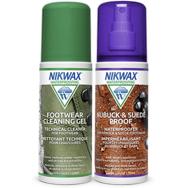 Комплект препарати Nikwax Footwear Duo Pack Nubuck & Suede Proof Solution