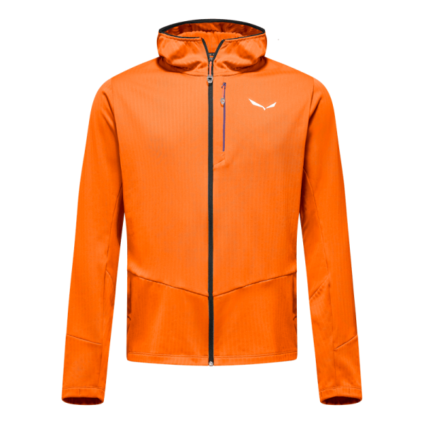 Мъжко туристическо яке Salewa Pedroc 3 Hooded Jacket Men Turmeric