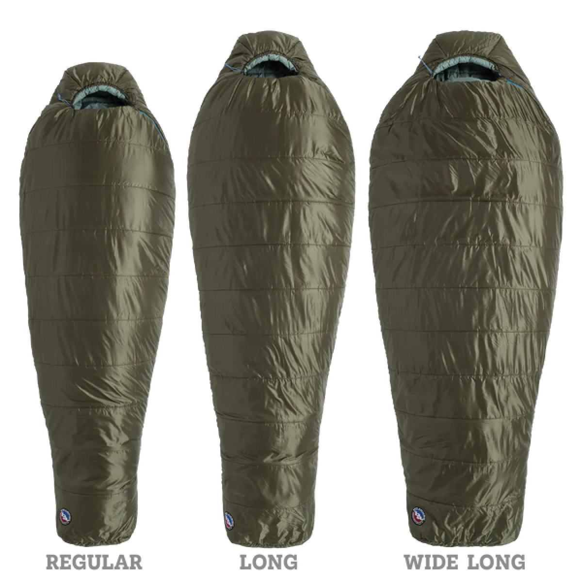 Спален чувал Big Agnes Anthracite 20 Sleeping Bag Wide Long Left