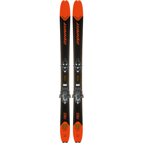 Туринг ски Dynafit Free 107 mm Ski Flame/Black