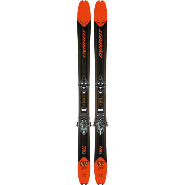Туринг ски Dynafit Free 107 mm Ski Flame/Black