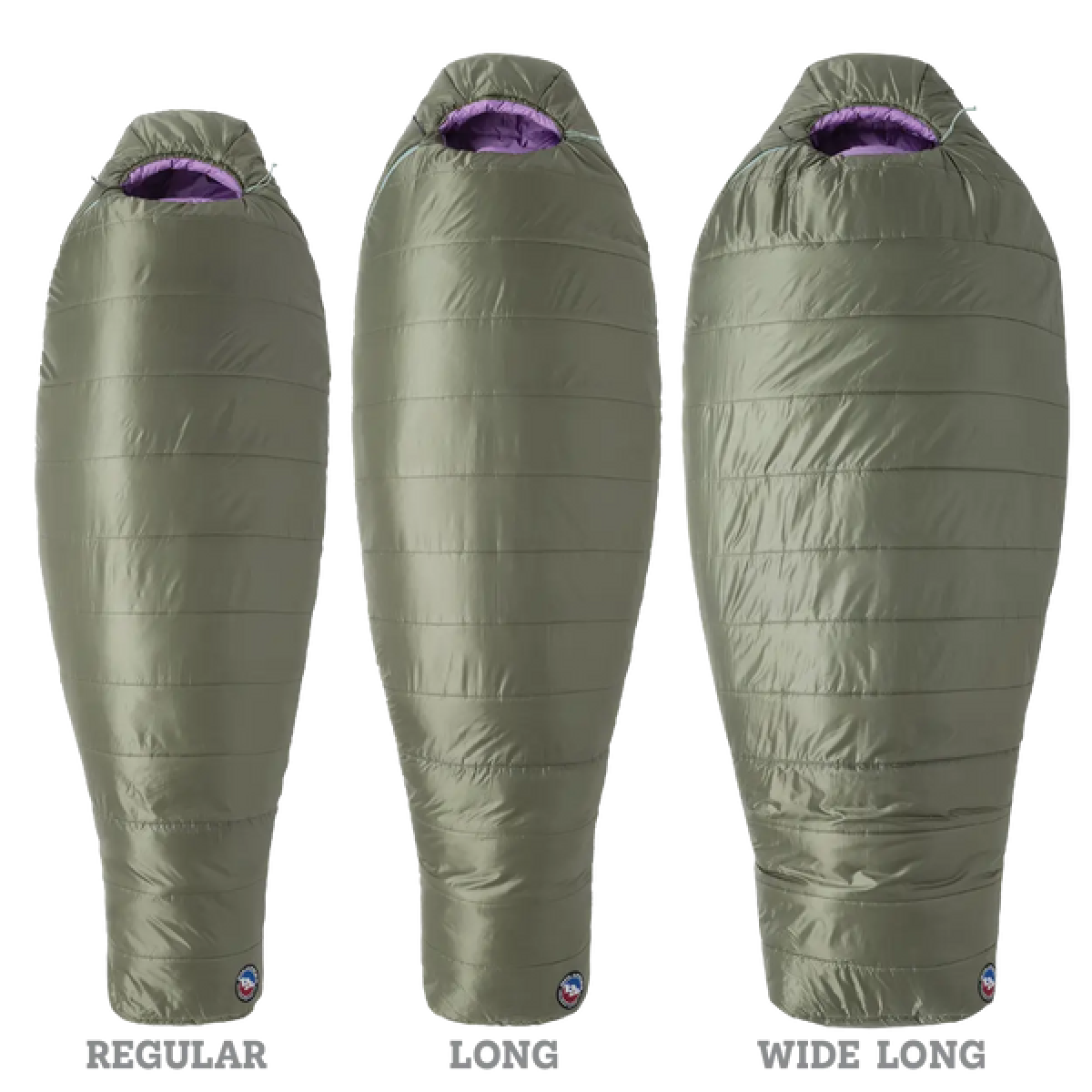 Дамски спален чувал Big Agnes Women's Anthracite 20 Sleeping Bag Women Long Right