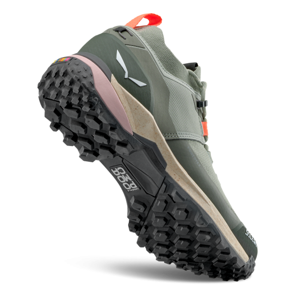 Дамски туристически обувки Salewa Puez 2 Knit Powertex Shoe Women Shadow/Dark Olive