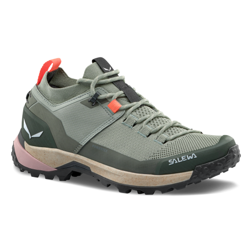 Дамски туристически обувки Salewa Puez 2 Knit Powertex Shoe Women Shadow/Dark Olive