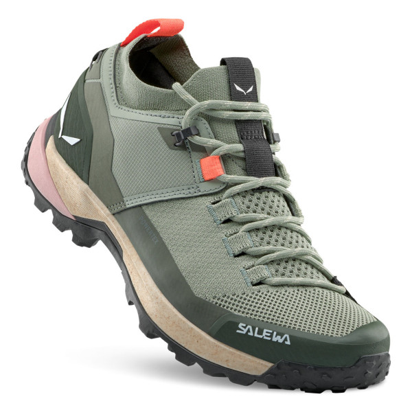 Дамски туристически обувки Salewa Puez 2 Knit Powertex Shoe Women Shadow/Dark Olive