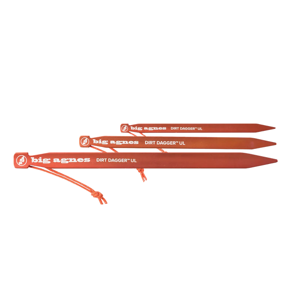 Колчета за палатка Big Agnes Dirt Dagger UL Tent Stakes 10" Pack of 6