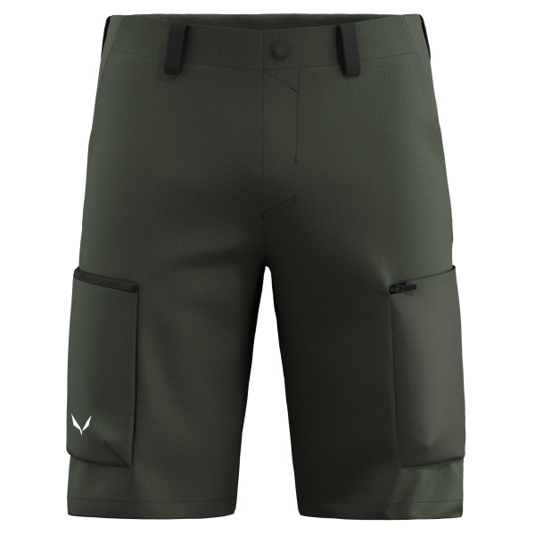 Мъжки къси панталони Salewa Puez Hemp Durastretch Shorts Men Dark Olive