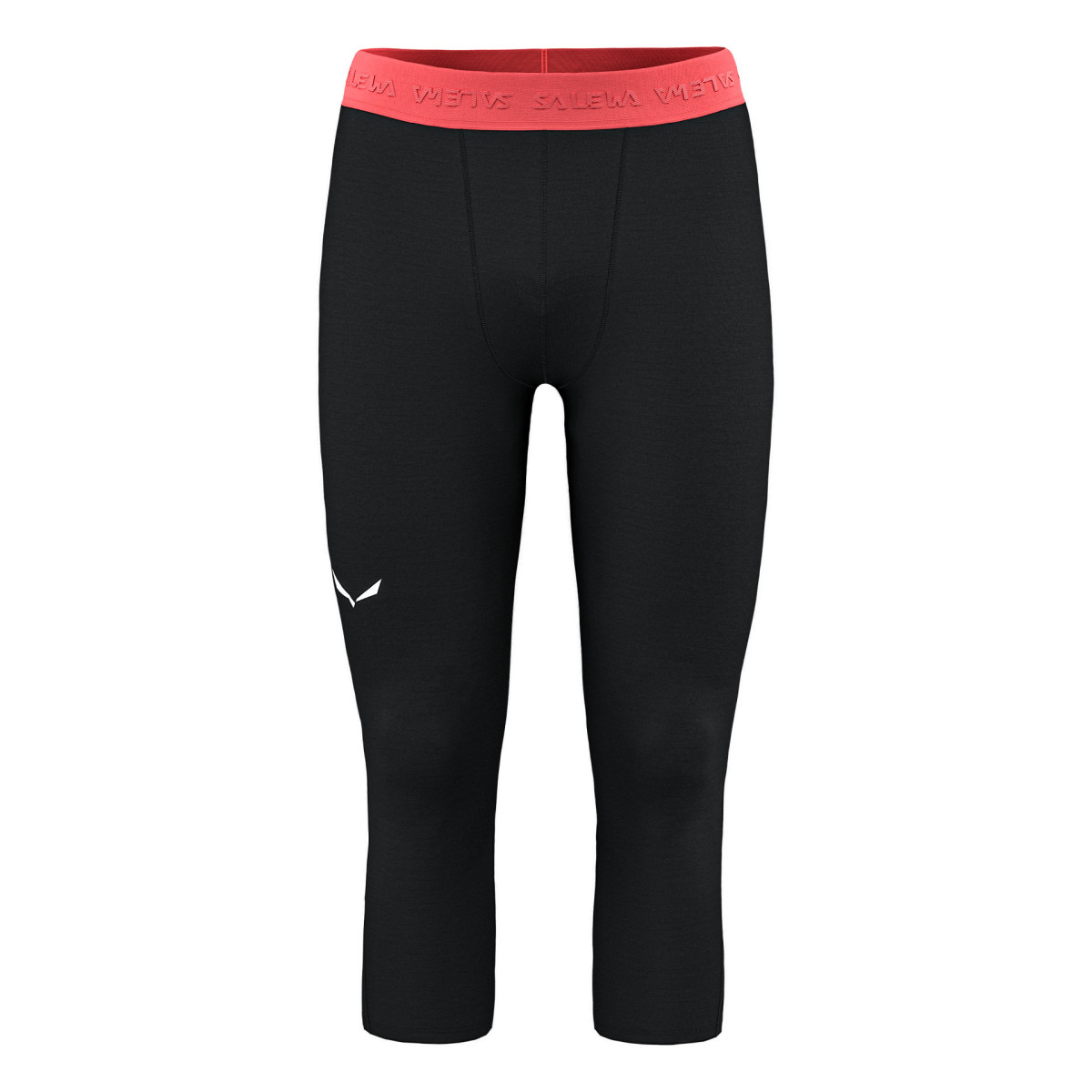 Мъжки термо клин Salewa Cristallo Warm Alpine Merino Responsive 3/4 Tights Men Black Out