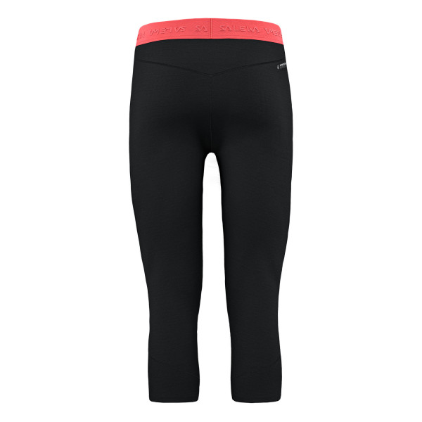 Мъжки термо клин Salewa Cristallo Warm Alpine Merino Responsive 3/4 Tights Men Black Out