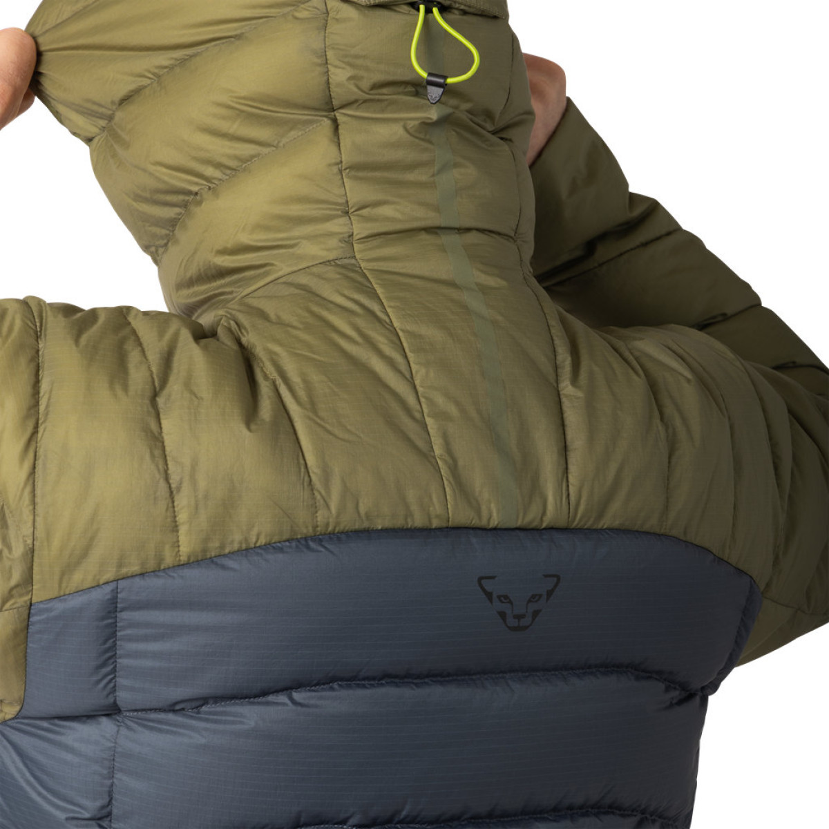 Мъжко пухено яке Dynafit Tigard Down RDS Jacket Men Military Green