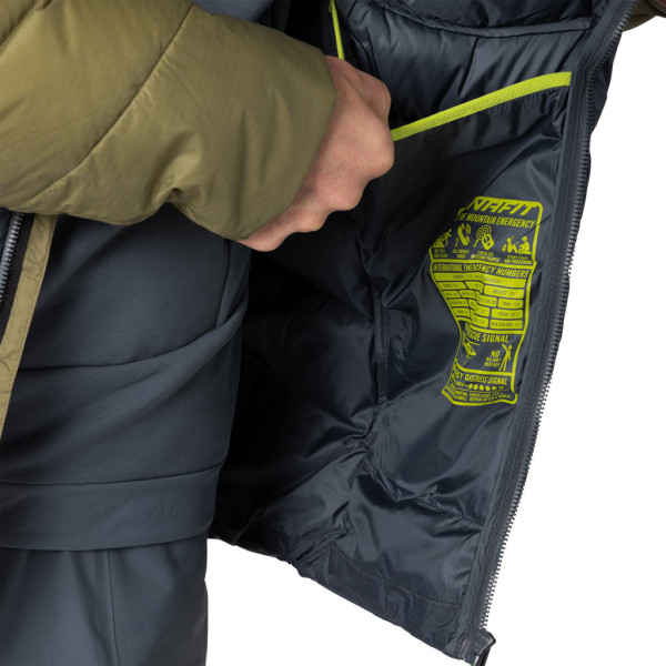 Мъжко пухено яке Dynafit Tigard Down RDS Jacket Men Military Green
