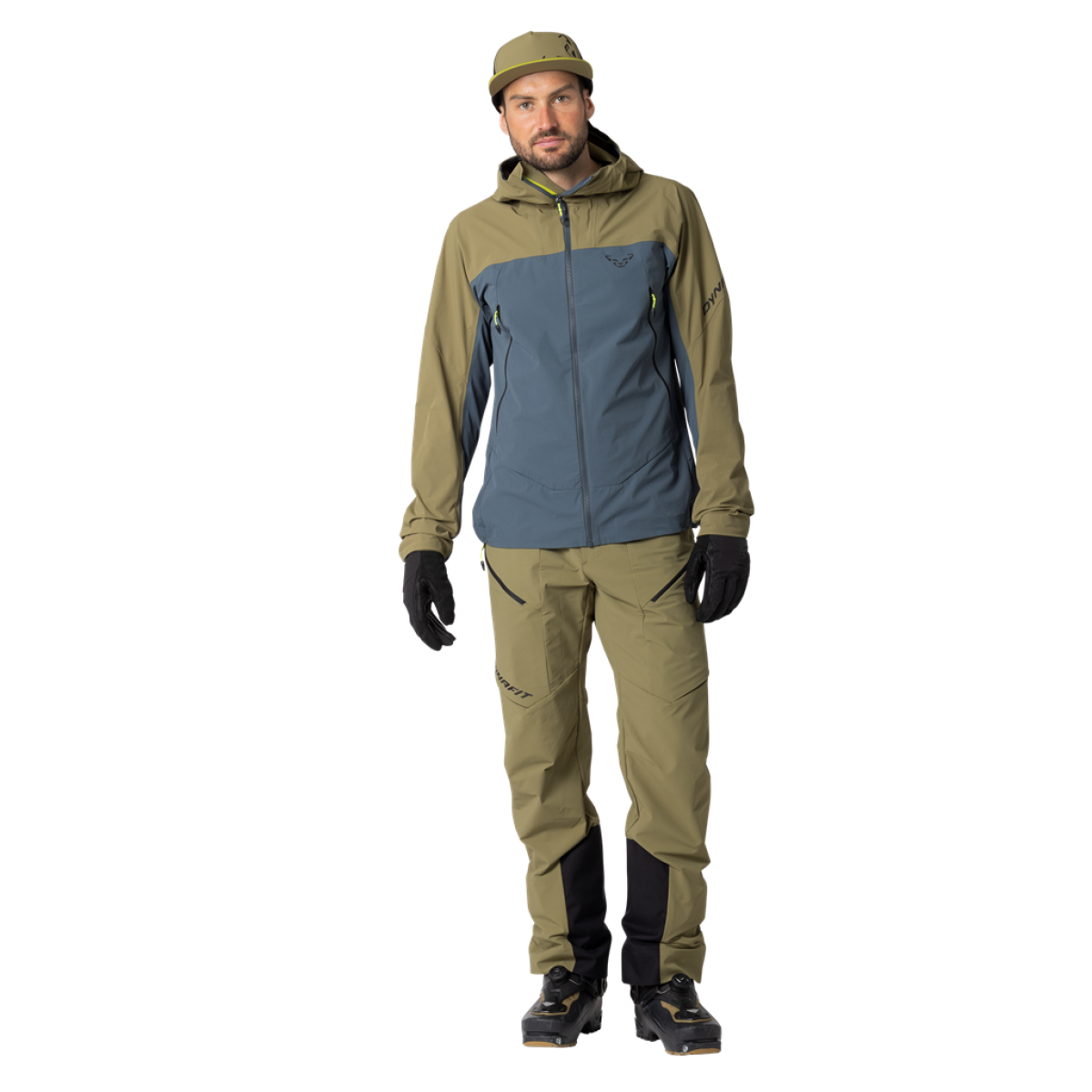 Мъжко туринг яке Dynafit Ridge Dynastretch Jacket Men Military Green