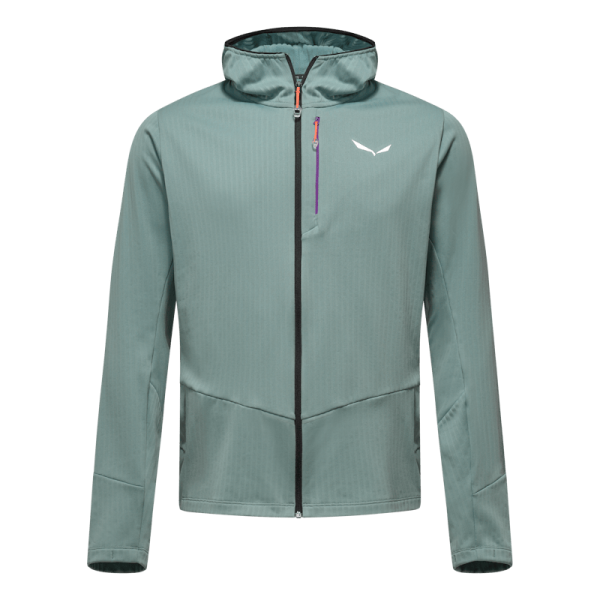 Мъжко туристическо яке Salewa Pedroc 3 Hooded Jacket Men Willow