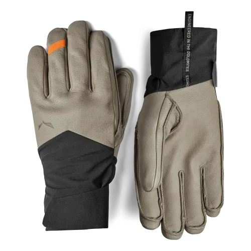 Ръкавици Salewa Ortles Leather Infinium® Gloves Black Out
