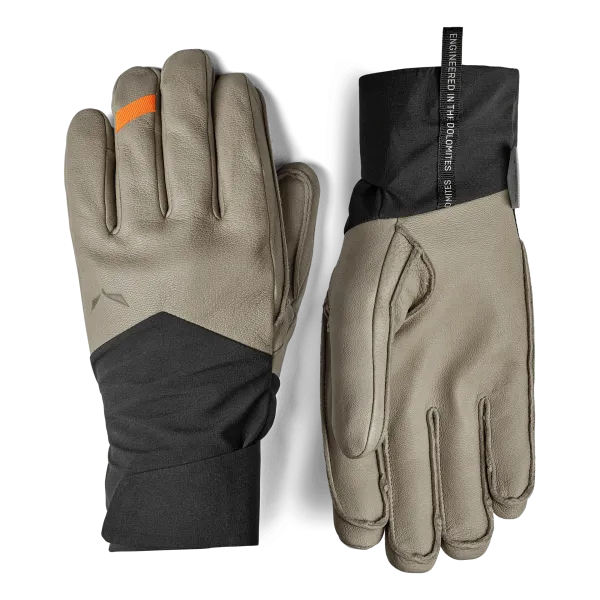 Ръкавици Salewa Ortles Leather Infinium® Gloves Black Out