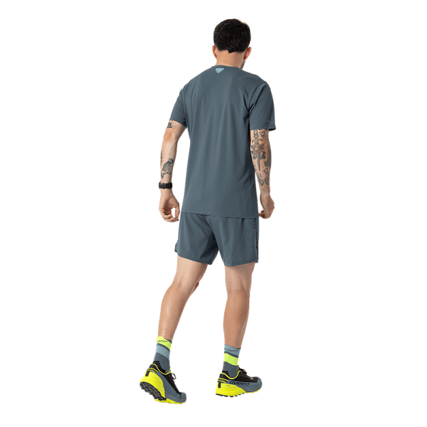 Мъжка тениска за бягане Dynafit Alpine Shirt Men Smoke Blue
