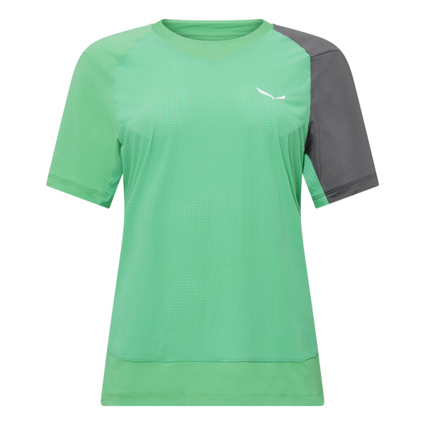 Дамска туристическа тениска Salewa NXT Hyb T-SHIRT Women Irish Green