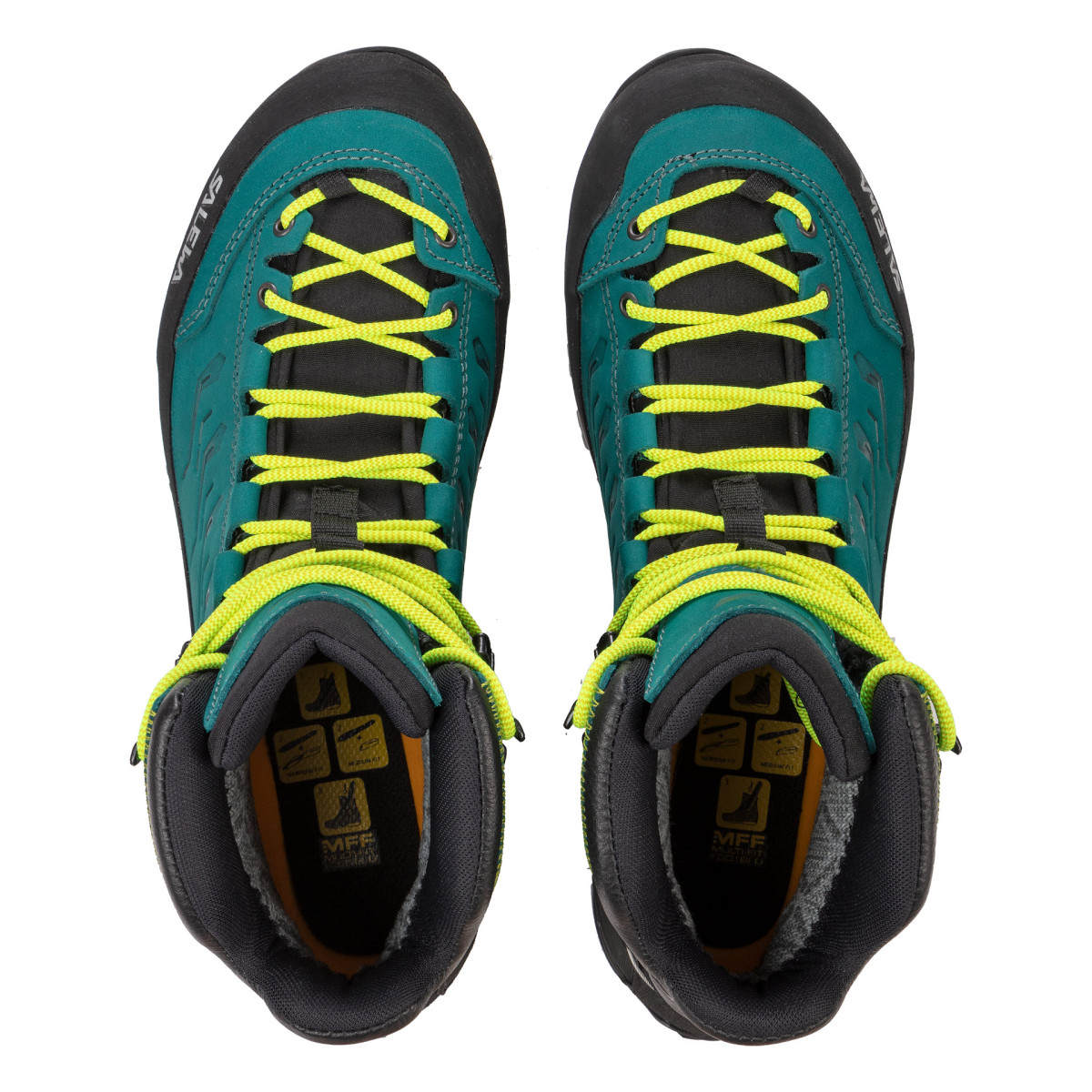 Дамски туристически обувки Salewa WS Rapace GTX Shoe Women Shaded Spruce/Sulphur Spring