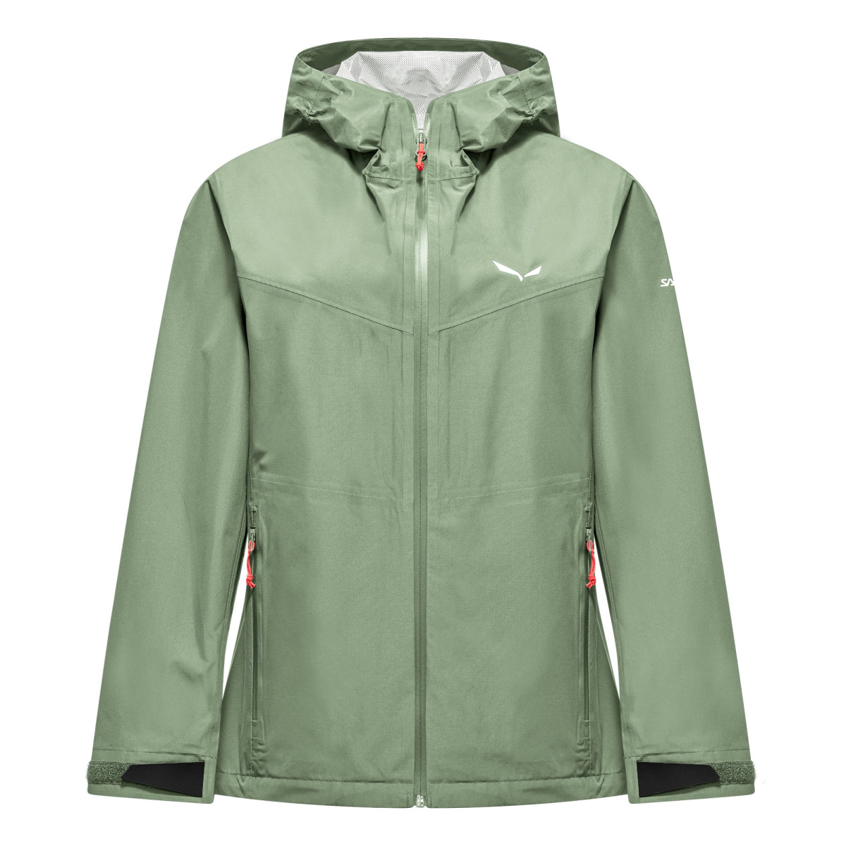Дамско туристическо яке Salewa Puez Aqua 4 2.5L Powertex Jacket Women Pastel Green