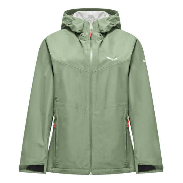 Дамско туристическо яке Salewa Puez Aqua 4 2.5L Powertex Jacket Women Pastel Green