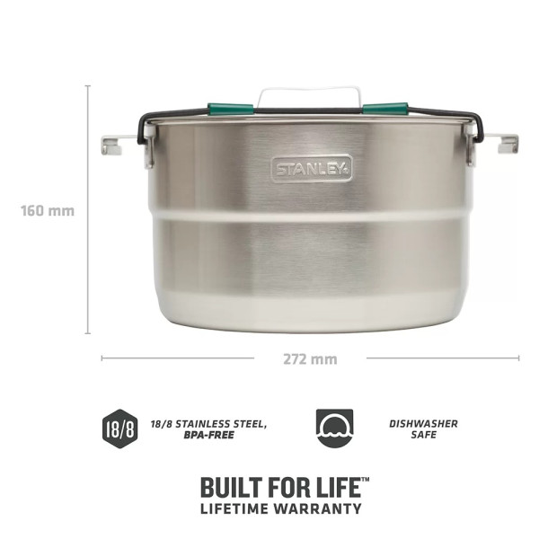 Къмпинг комплект за готвене Stanley Base Camp Cook Set Steel