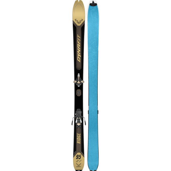 Комплект за ски туринг Dynafit Ridge 95 Ski Set 176 cm Black/Gold