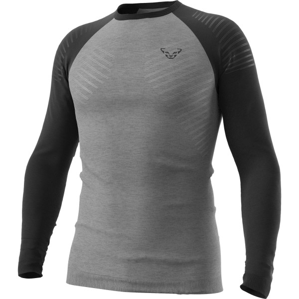 Мъжка термо блуза Dynafit Tour Light Merino Long Sleeve Shirt Men Black Out/Gray